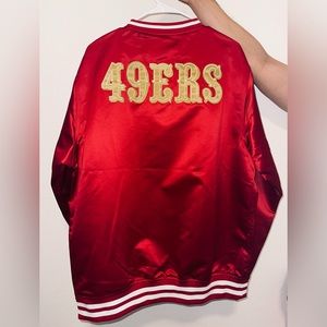 Mitchell & Ness Throwback SF 49ers Jacket